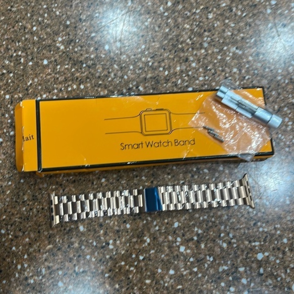 Stainless Steel Rose color smartwatch band